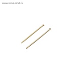 Гвозди СТРОЙБАТ, финишные, ГОСТ 7811-7035, латунированные, 1.4×35 мм, 40 шт. - Фото 2