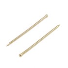 Гвозди СТРОЙБАТ, финишные, ГОСТ 7811-7035, латунированные, 1.4×40 мм, 40 шт. - Фото 1