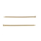 Гвозди СТРОЙБАТ, финишные, ГОСТ 7811-7035, латунированные, 1.4×40 мм, 40 шт. - Фото 2