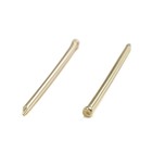 Гвозди СТРОЙБАТ, финишные, ГОСТ 7811-7035, латунированные, 1.4×40 мм, 40 шт. - Фото 3