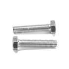 Болт СТРОЙБАТ, с шестигранной головкой, оцинкованный, DIN933, М8х40 мм, 3 шт 4747978 - фото 16274856