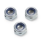 Гайка СТРОЙБАТ, самоконтрящаяся, DIN 985, класс прочности 6, оцинкованная, M6, 14 шт - Фото 2