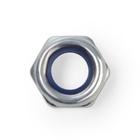 Гайка СТРОЙБАТ, самоконтрящаяся, DIN 985, класс прочности 6, оцинкованная, M6, 14 шт - Фото 4