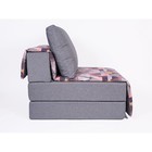 Кресло-кровать «Харви» с накидкой-матрасиком, размер 75×100 см, цвет серый, манговый - Фото 3