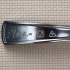 Вилка одноразовая, 18.5 см, пластик, серебристая - Фото 3