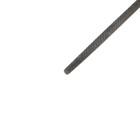 УЦЕНКА Напильник ТУНДРА, круглый, 200 мм, №2, сталь У10, деревянная рукоятка - Фото 3