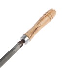 УЦЕНКА Напильник ТУНДРА, трехгранный, 150 мм, №2, сталь У10, деревянная рукоятка - Фото 12