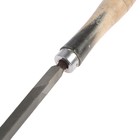 УЦЕНКА Напильник ТУНДРА, трехгранный, 150 мм, №2, сталь У10, деревянная рукоятка - Фото 4