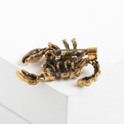 Брошь «Скорпион», цвет чёрный в чернёном золоте - Фото 2