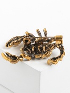 Брошь «Скорпион», цвет чёрный в чернёном золоте 4570832