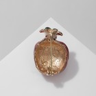 Брошь «Гранат», цвет красный в золоте - Фото 2