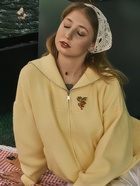 Брошь «Ветвь коралловая», красно-зелёная в золоте - Фото 4