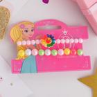 Набор детских браслетов "Выбражулька" 2шт, цветочек, цветные - Фото 2