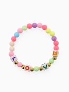 Набор детских браслетов «Выбражулька» 3 шт. d=5 см бабочки и буквы, цветные - Фото 4