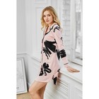 Домашнее платье-рубашка женское KAFTAN "Unique" розовый, р-р 48-50 - Фото 14