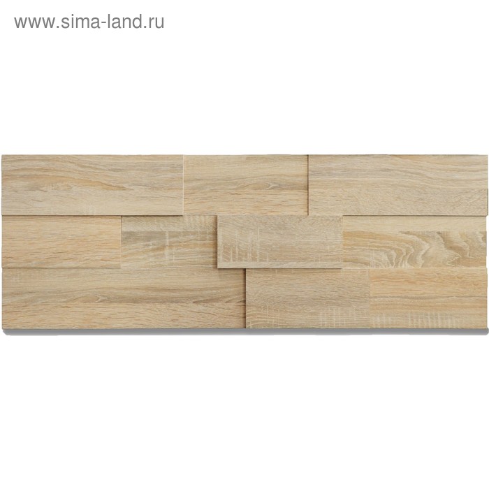 Панели стеновые МДФ STELLA 3D, цвет дуб сонома, 1.13 м² - Фото 1