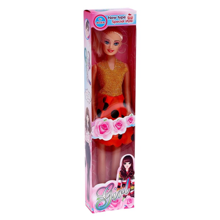 Кукла-модель «Линда» в платье, МИКС - фото 1886151309