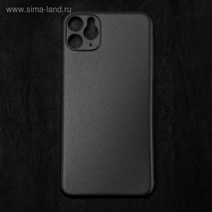 Чехол для iPhone 11 Pro Max, тонкий, пластик PP, МИКС - Фото 1
