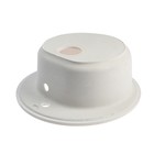 Мойка кухонная из камня ZETT lab. 3/Q2, d=510 мм, глубина 19 см, матовая, бежевая - фото 22679123