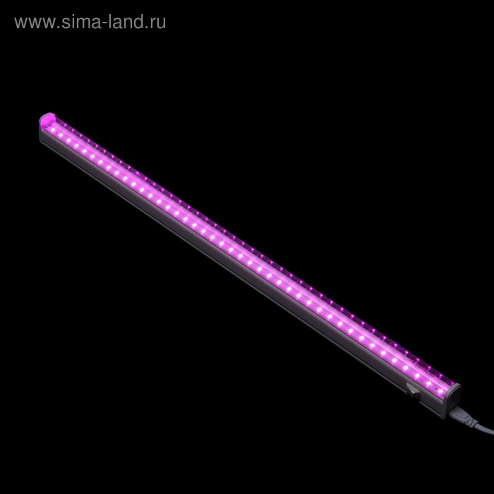 Фитосветильник для растений Uniel, светодиодный, 11 Вт, 572 мм, IP20, 220 В, с выключателем, мультиспектральный - Фото 1