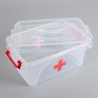 Контейнер прямоугольный Альтернатива «Аптечка», 4.5 л, с ручками, пластик, прозрачный - Фото 7