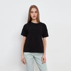 Футболка женская MINAKU SLIM FIT: цвет чёрный, р-р 42 4746306