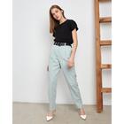 Футболка женская MINAKU SLIM FIT: цвет чёрный, р-р 42 4746306