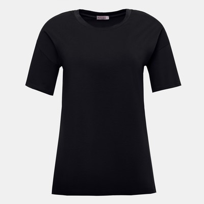 Футболка женская MINAKU SLIM FIT: цвет чёрный, р-р 42