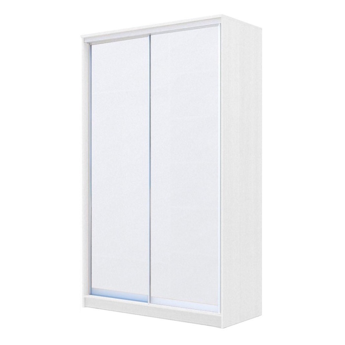 Шкаф – купе «Хит-23-17-88», 1680×620×2300 мм, матовое стекло, цвет белый шагрень - Фото 1