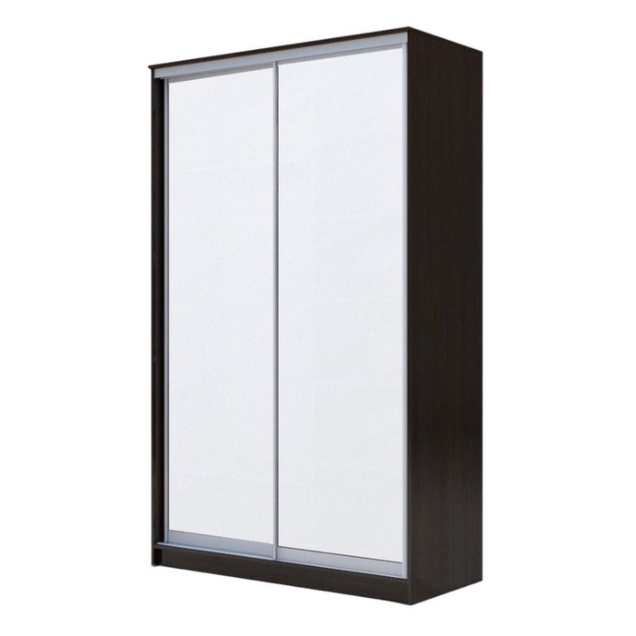 Шкаф – купе «Хит-23-17-88», 1680×620×2300 мм, матовое стекло, цвет венге цаво - Фото 1