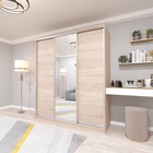 Шкаф–купе «Хит–22–18/2–151», 1800×620×2200 мм, цвет дуб сонома  (артикул 4787256)  большой выбор товаров оптом и в розницу по низким ценам с доставкой