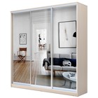 Шкаф-купе Хит-22-18-555, 1800×620×2200 мм, зеркало, цвет дуб молочный 4787260