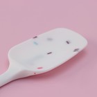 Лопатка Доляна «Конфетти», 20×4.5 см, белая - Фото 3