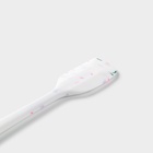 Лопатка Доляна «Конфетти», силикон, 20.5 см, белая - Фото 4