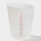 Мерный стакан Доляна, 250 мл, цвет белый - фото 17989740