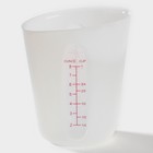 Мерный стакан Доляна, 250 мл, цвет белый - фото 4295433