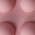 Форма для выпечки Доляна «Фигуры.Полусфера», силикон, 28,3×16,5 см, 24 ячейки (d=2,8 см), цвет МИКС - фото 4295473
