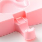 Форма для мороженого «Лапки», силикон, 26×14 см, 4 ячейки (8.5×8.5 см), МИКС - Фото 7