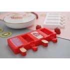 Форма для мороженого Доляна «Моника», силикон, 19.5×11 см, 4 ячейки (6.7×3.2 см), МИКС - Фото 12