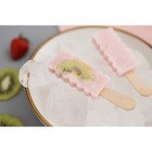 Форма для мороженого Доляна «Моника», силикон, 19.5×11 см, 4 ячейки (6.7×3.2 см), МИКС - Фото 14