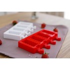 Форма для мороженого Доляна «Моника», силикон, 19.5×11 см, 4 ячейки (6.7×3.2 см), МИКС - Фото 10