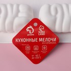 Форма для муссовых десертов и выпечки Доляна «Любовь», 29,5×17×3,5 см, 6 ячеек (8×5 см), цвет белый - Фото 7