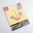 Топпер для торта «Кролики в зонтике» - Фото 4