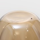 Стакан «Дуо», 250 мл, с двойными стенками, стекло, золотистый - Фото 4