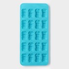 Форма для мармелада Доляна «Автомобили», силикон, 22×10×1.8 см, 20 ячеек (3.2×1.8 см) МИКС - Фото 2