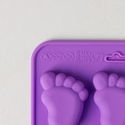 Форма для конфет и шоколада Доляна «Следопыт», силикон, 22×10×1.8 см, 15 ячеек (3.6×2.7 см), МИКС - Фото 4