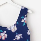 Майка женская KAFTAN "Happy" синий, р-р 40-42 - Фото 6