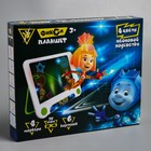 Планшет для рисования 3D «Фиксики», неоновые маркеры, световые эффекты, с карточками - Фото 11