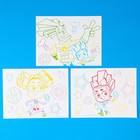 Планшет для рисования 3D «Фиксики», неоновые маркеры, световые эффекты, с карточками - Фото 4