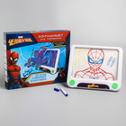 3D-планшет для рисования «Человек-паук», неоновые маркеры, световые эффекты, с карточками - Фото 2